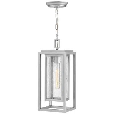 Hinkley Republic 16 3/4" High Satin Nickel Outdoor Hanging Light