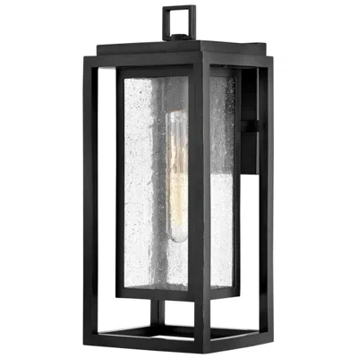 Hinkley Republic 16" Double Composite Frame Black Outdoor Wall Light