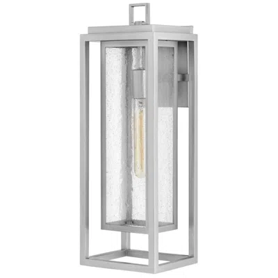 Hinkley Republic 20" High Satin Nickel Outdoor Wall Light