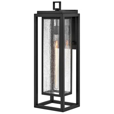 Hinkley Republic 27" High Black Outdoor Wall Light