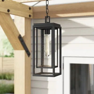 Hinkley Republic Composite 1-light Outdoor Hanging Double Frame Lantern