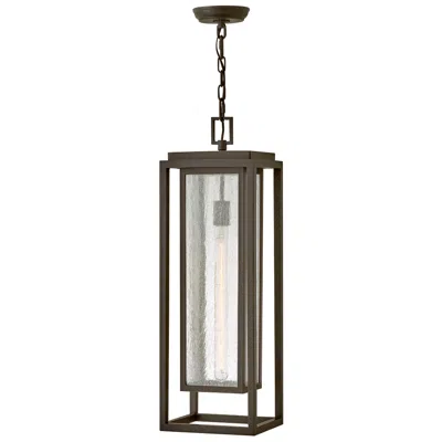 Hinkley Republic Outdoor Large Hanging Lantern 9" Oil Rubbed Bronze