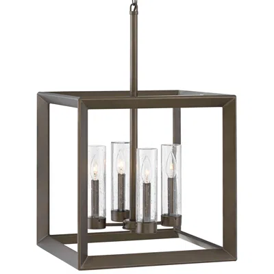 Hinkley Rhodes 18 1/4" Wide Warm Bronze 4-light Outdoor Pendant