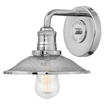Hinkley Rigby 8 3/4" High Polished Nickel Wall Sconce
