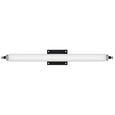 Hinkley Rollins 30 1/2" Wide Black And Chrome Led Bath Light