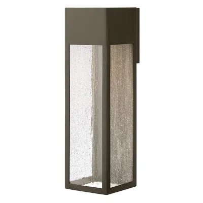 Hinkley Rook 20"h Bronze Rectangular Led Outdoor Wall Light