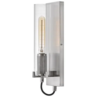 Hinkley Ryden 16 1/4" High Nickel Wall Sconce By  Lighting