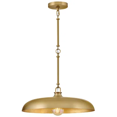 Hinkley Sadie 18" Wide Lacquered Brass Pendant Light