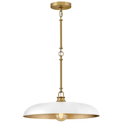 Hinkley Sadie 18" Wide Lacquered Brass Pendant Light