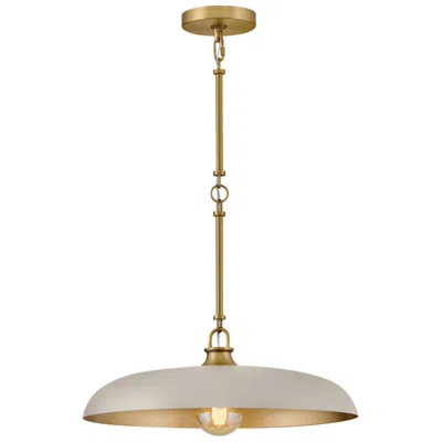 Hinkley Sadie 18" Wide Lacquered Brass Pendant Light