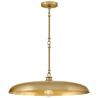 Hinkley Sadie 24" Wide Lacquered Brass Pendant Light
