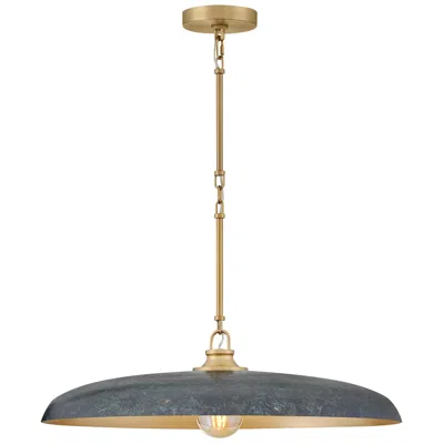 Hinkley Sadie Large Dome Chandelier 24" Lacquered Brass