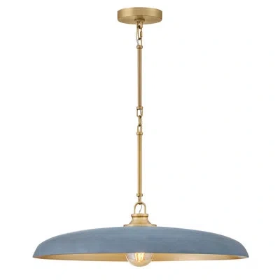Hinkley Sadie Large Dome Chandelier In Vintage Denim