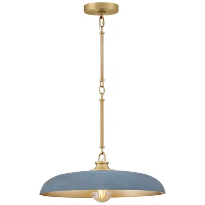 Hinkley Sadie Large Dome Pendant 18" Lacquered Brass