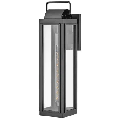 Hinkley Sag Harbor 21 1/4" High Black Led Outdoor Wall Light