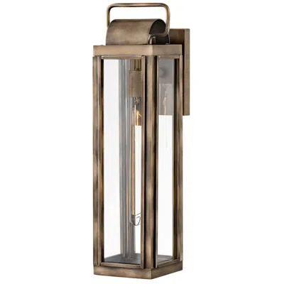 Hinkley Sag Harbor 21 1/4" High Burnished Bronze Outdoor Wall Light
