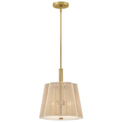 Hinkley Sasha Medium Pendant 14" Lacquered Brass