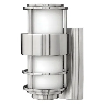 Hinkley Saturn Stainless Steel 12" High Outdoor Wall Light