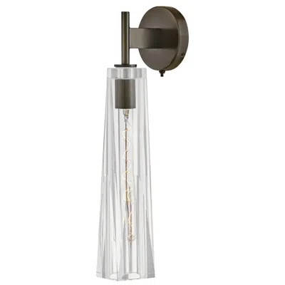 Hinkley - Sconce Cosette Single Light Sconce- Black Oxide With Clear Glass