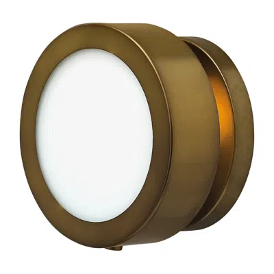 Hinkley Sconce Mercer Small Adjustable Single Light 6.75" Heritage Brass
