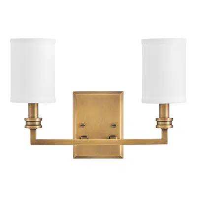 Hinkley Sconce Moore Medium Sconce 15" Heritage Brass