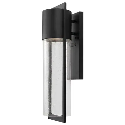 Hinkley Shelter 20 1/2" High Black Led Outdoor Wall Light