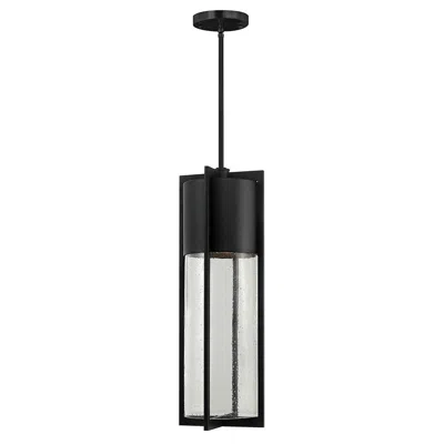 Hinkley Shelter 24 1/2" High Black Led Outdoor Hanging Light