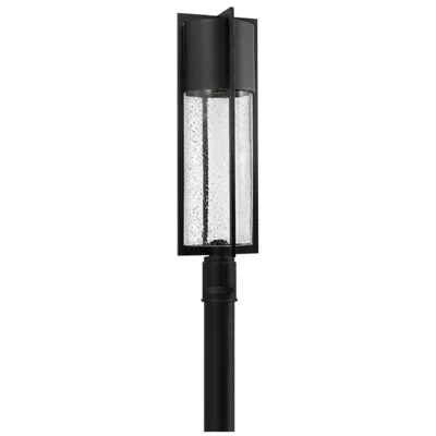 Hinkley Shelter 27 3/4" High Black Led Outdoor Post Light