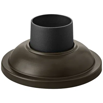 Hinkley Signature Pier Mount Fitter - Smooth Base In Bronze
