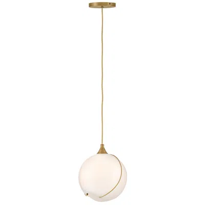 Hinkley Skye 10 3/4" Wide Heritage Brass Mini Pendant