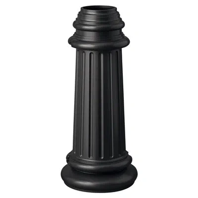 Hinkley Slip Base Aluminium 18,25 Po H In Matte Black