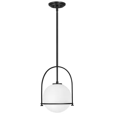 Hinkley Somerset 11 1/2" Wide Black Orb Globe Mini Pendant Light