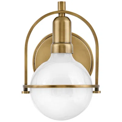 Hinkley Somerset 9" High Heritage Brass Wall Sconce