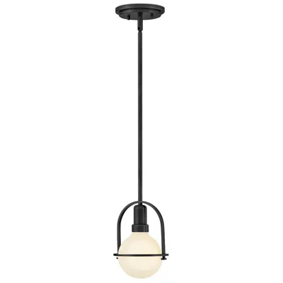 Hinkley Somerset Extra Small Convertible Semi Flush Mount 6.25" Black