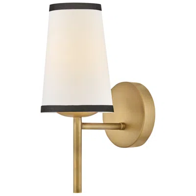 Hinkley Sonia 13 1/4" High Lacquered Brass Wall Sconce