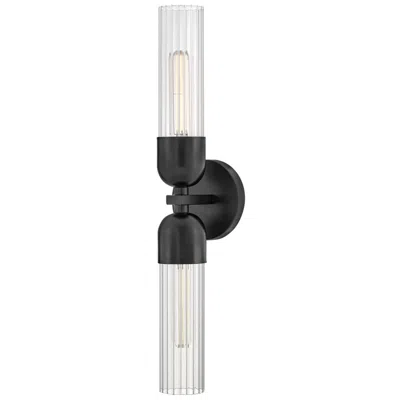 Hinkley Soren 23 1/2" High Black 2-light Wall Sconce