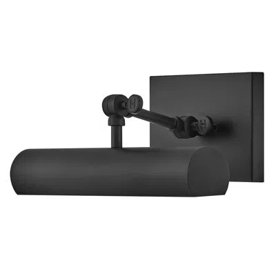 Hinkley Stokes Adjustable Plug-in Wall Sconce W/ On/off Switch In Black