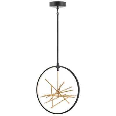 Hinkley Styx 18" Wide Black Chandelier By  Lighting