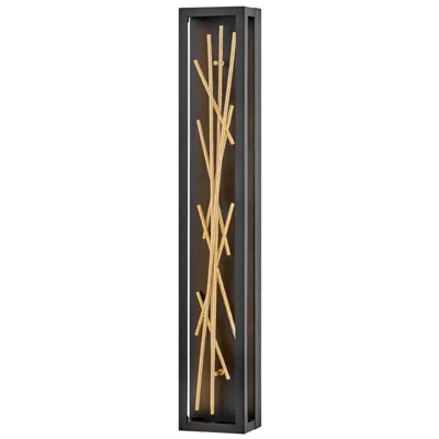 Hinkley Styx 36" High Black Ada Led Wall Sconce