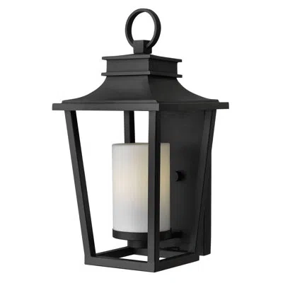 Hinkley Sullivan Outdoor Wall Lantern In Black