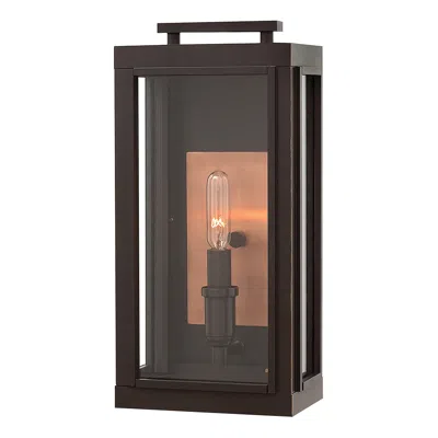 Hinkley Sutcliffe 14" High Oil-rubbed Bronze Led Outdoor Wall Light