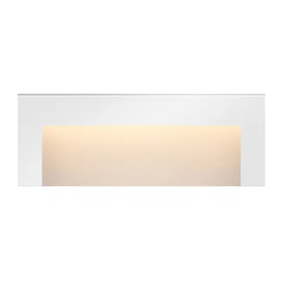 Hinkley Taper 8" Wide White Step Light By  Lighting