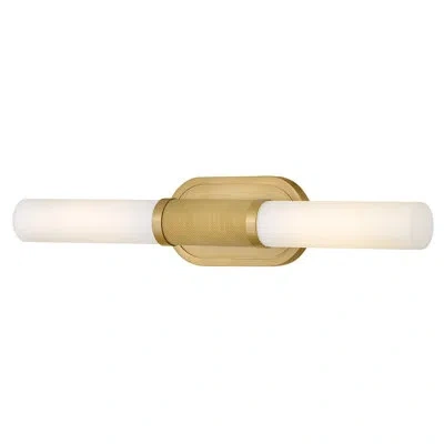 Hinkley Thayer Large Two Light Sconce In Gold