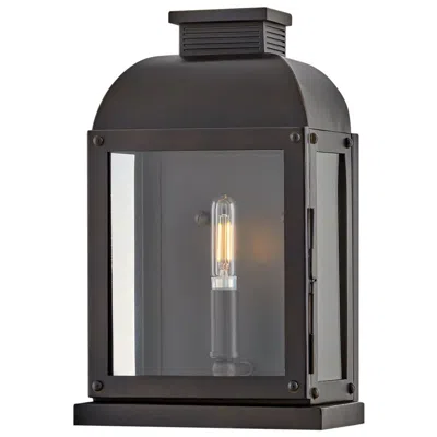 Hinkley Tiverton 12"h Dark Oxidized Brass Outdoor Wall Light
