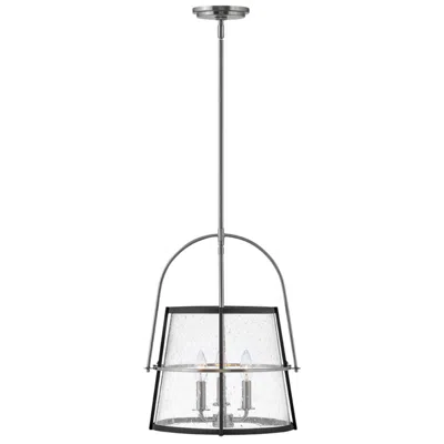 Hinkley Tournon 15" Wide Nickel Pendant Light By  Lighting