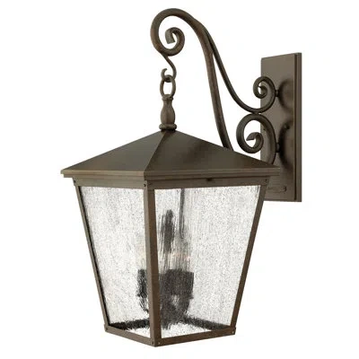 Hinkley Trellis Bronze 4 - Bulb Integrated Led Outdoor Wall Lantern In Bronze;oil Rubbed Bronze;antique Bronze