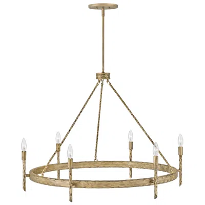 Hinkley Tress 36 1/4" Wide Champagne Gold 6-light Chandelier