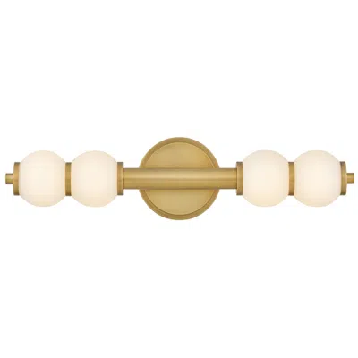 Hinkley Trigo 24"w Lacquered Brass 2-light Led Bath Light