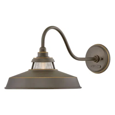 Hinkley Troyer 12" High Oil Rubbed Bronze Outdoor Wall Light