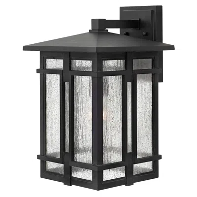 Hinkley Tucker 18" High Museum Black Outdoor Wall Light
